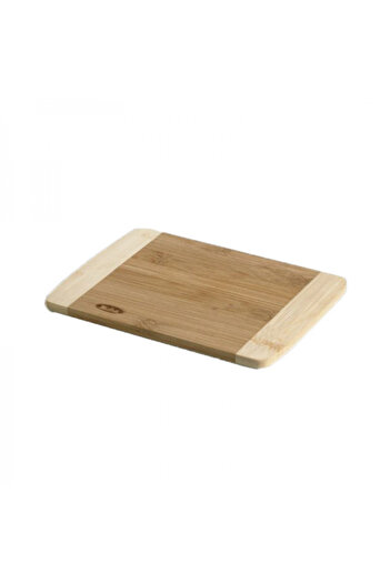 LEONE Bamboo cutting or serving board, Bicolor, 22x16x0.9 cm