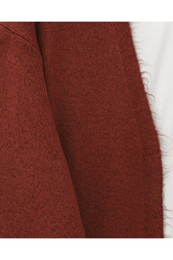 Modamorfo Double Pocket Slit Soft Cardigan -Tile