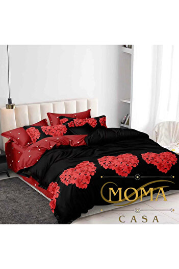 moma casa Bed linen, 6 pieces, 2 persons, 230x250cm, thick fineness