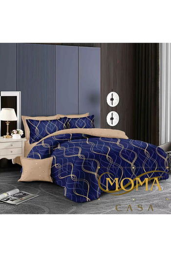 moma casa Bed linen, 6 pieces, 2 persons, 230x250cm, thick fineness