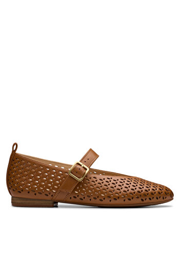CLARKS Γυναικεία Παπούτσια Καφέ CLARKS-26181228 651 ΜΠΛΕ ΔΕΡΜΑ