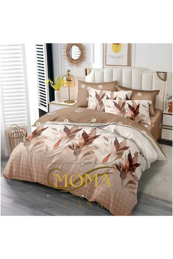 moma casa Bed linen, 6 pieces, 2 persons, 230x250cm, thick fineness