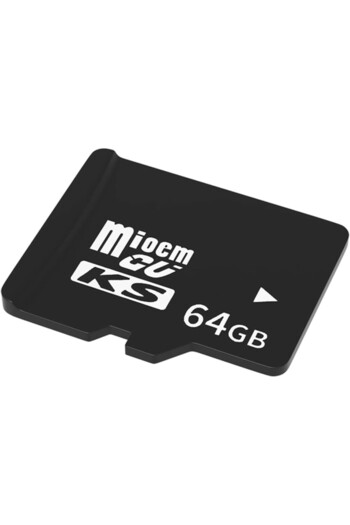 VALA TF MicroSD Premium Memory Card, 64 GB, For Dash Cameras, Phones, Cameras, HUBs, Consoles, Black
