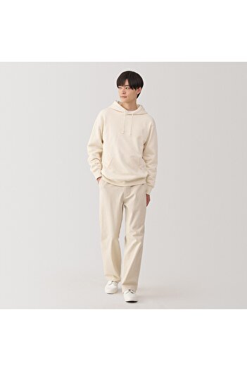 Muji Slub Jersey Sweat Pullover Hoodie