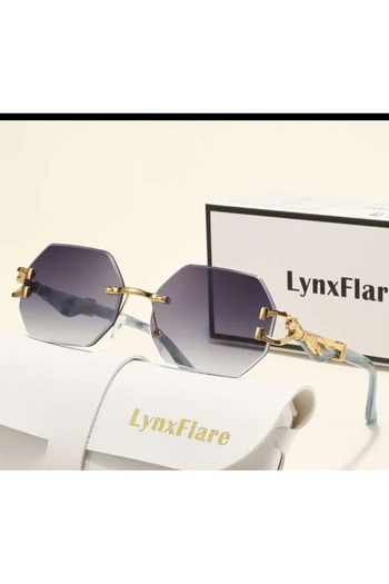 ORVIO Group Gold Unisex Sunglasses