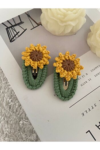 MAVEA Sunflower Mesh Snap Buckle
