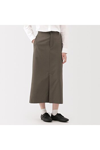 Muji Water Repellent Stretch Straight Skirt