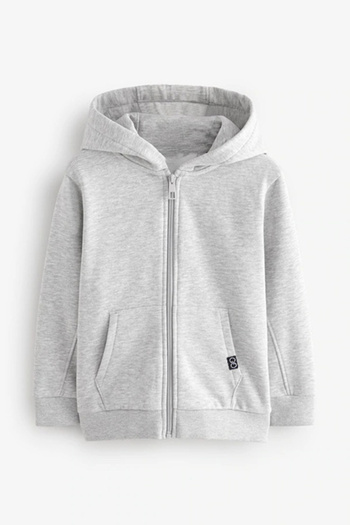 Colorinas Comfy Hooded Zippered Sweatshirt