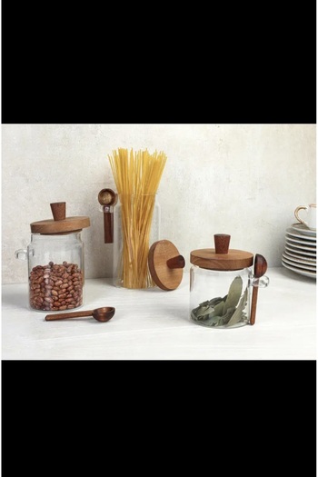Porland Olyvia 2-Piece Storage Container with Spoon 550ml