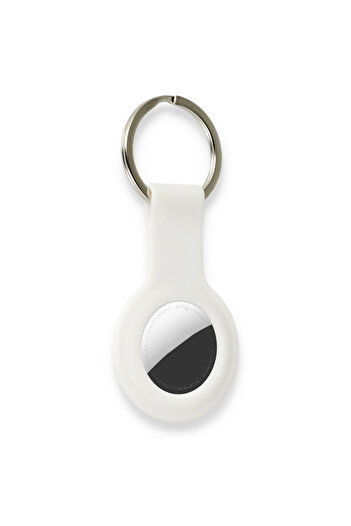Buççin Airtag Compatible Protective Keychain Case Airtag Silicone Protective Case Silicone Multi-Color Apple Compatible