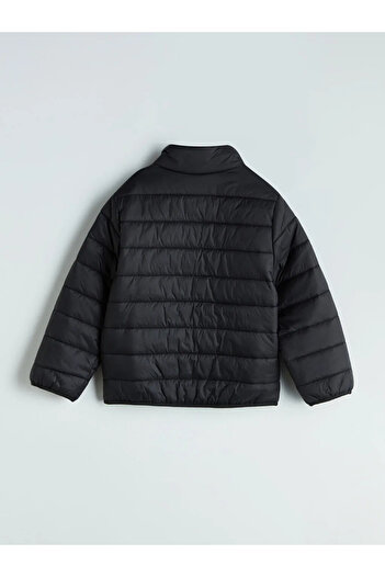 LC Waikiki Lcw Kids Black Stand Collar Boys' Puffer Jacket