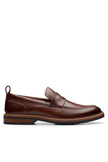 CLARKS Ανδρικά Lords καφέ CLARKS-26178430 N20 MID TAN LEA