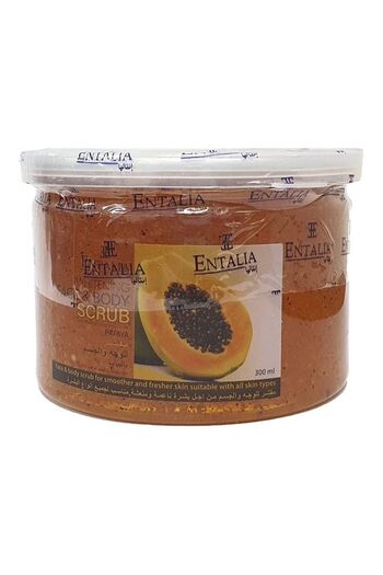 ENTALIA Whitening Face and Body Papaya Scrub