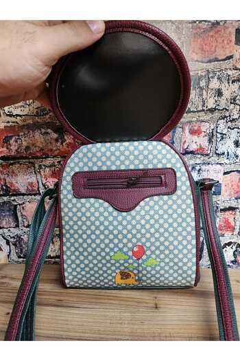 Şaşıkedi Elephant Patterned Shoulder Bag