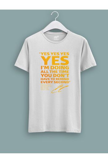 FNBX Kimi Raikkonen Yes Yes Yes Abu Dhabi T-Shirt