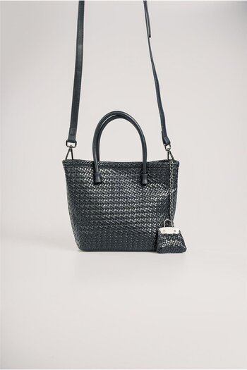 ÇÇS Women's Small Knitted Hand and Shoulder Bag