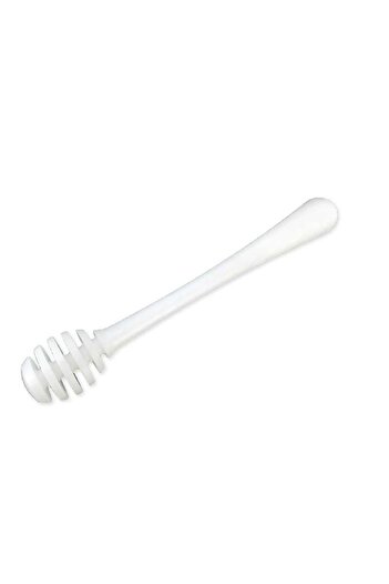 Buççin Plastlife Plastic 12 cm Practical Honey Spoon Honey Spoon 2 Pieces Spoon Set Plastic 2 Multi-Color Specification