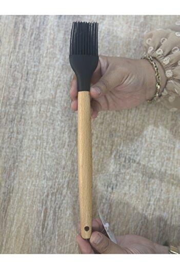 Buççin Silicone Egg Brush with Bamboo Handle (Black). Moa 1 Piece Spoon Set for 1 Person Bamboo Yellow 1 Year