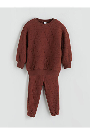 LC Waikiki Crew Neck Boy's Sweatshirt and Sweatpants