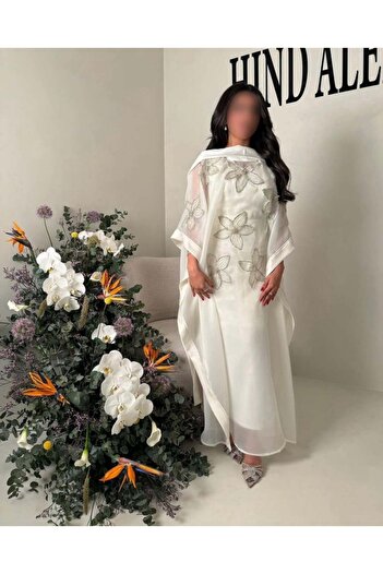 ASLEEN Hand-embroidered dress