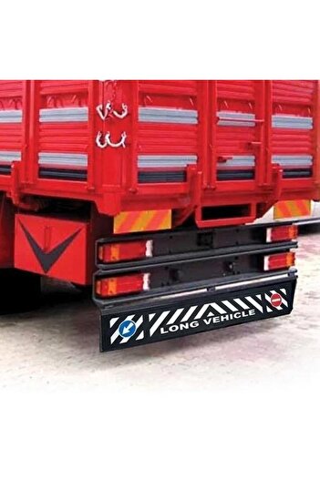 All Mudguard for Trucks, Inscribed, Rubber, Size 190 x 35 cm