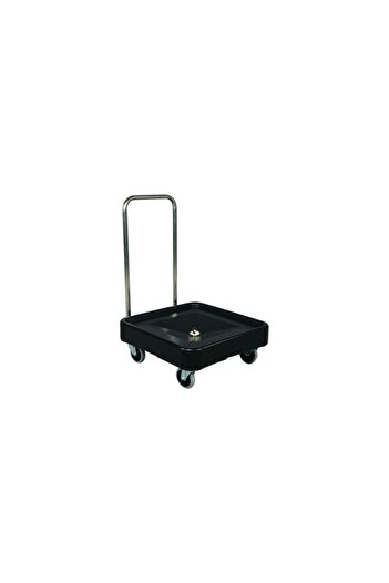 Moratti România Trolley with stainless steel handle, polycarbonate baskets