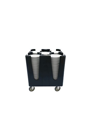 Moratti România Black trolley, plate transport with 6 compartments