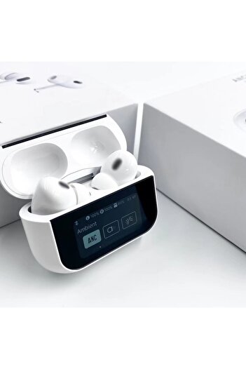 OEM Wireless Headphones A15 Pro with Color LCD Touch Screen, Bluetooth 5.4, ANC, 3D Audio Modes, MP3 Pla