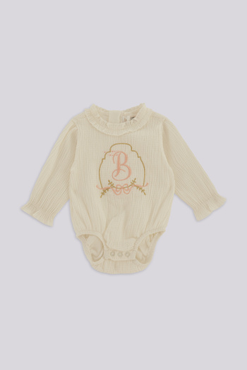 Layette Baby Girl Ecru Blouse