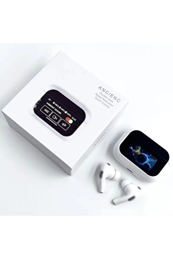 OEM Wireless Headphones A15 Pro with Color LCD Touch Screen, Bluetooth 5.4, ANC, 3D Audio Modes, MP3 Pla