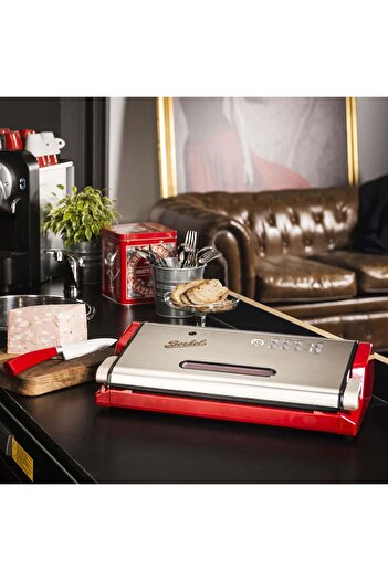 Berkel Vacuum and sealer, Berkel, Vacuum & Sealer, dry/wet/marinating vacuum, red