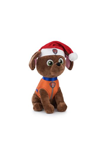 TOYFEST Paw Patrol Christmas Series Zuma 27 cm Plush Toy Hero Dog