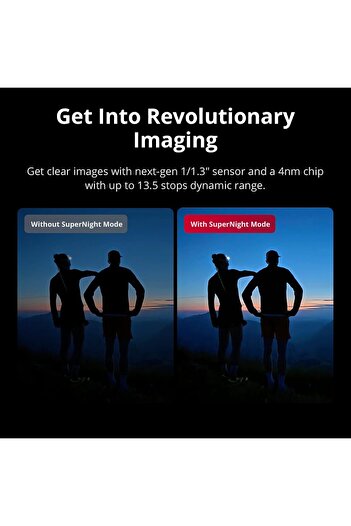 DJI مجموعة أوزمو أكشن 5 برو أدفينتشر، كاميرا أكشن 4K بمستشعر 1/1.3 بوصة، وعمر بطارية ممتد يصل إلى 12 ساعة