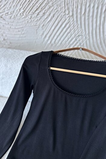 Poliyance Miri Black Bodysuit