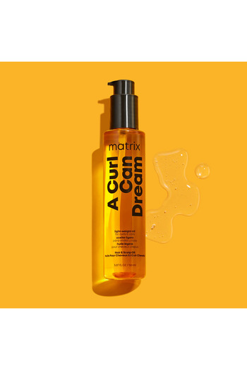Matrix A Curl Can Dream Light Weight Oil-Lightweight, Nourishing Oil, For Curly Hair, With Coconut Oil, 150ml