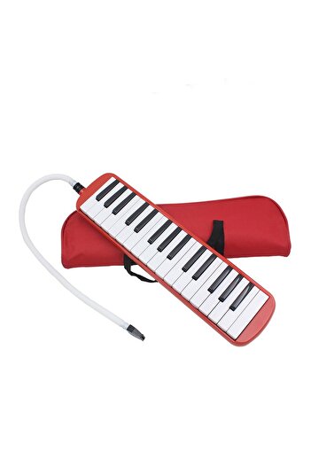 Flippy 32-key harmonica-color-red