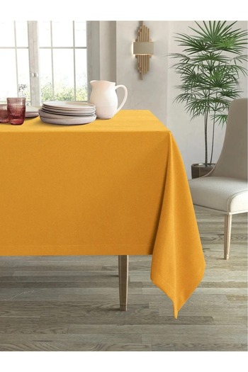DEVRİM OLİVYA TEKSTİL VELVET TEXTURED STAIN-PROOF TABLE ORTUS