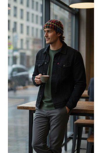 LAGRANZE Patterned Adjustable Hat