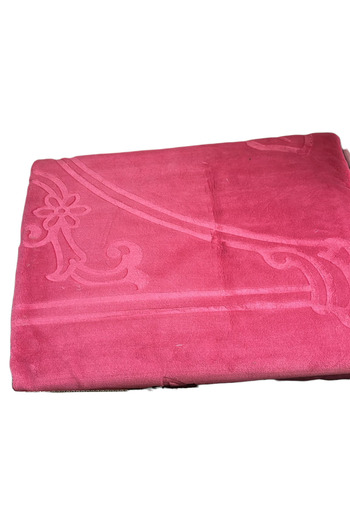 SARAR BATTANİYE Sarar Gold Embossed Double Blanket