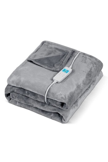 Berdsen Electric blanket, 100% PE, thick, fluffy, controller with LCD display, 10 temperature control levels...