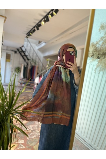 Neva Bamboo Fabric Patterned Shawl
