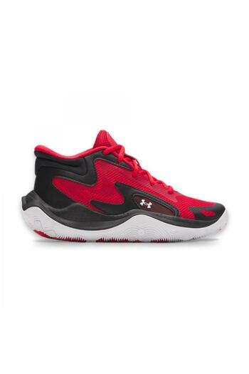 Under Armour 6001587 Ua Gs Jet'25 Basketball Red Unisex Sports Shoes