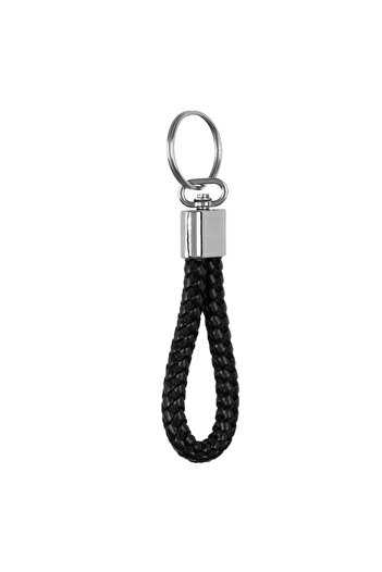 OEM Keychain for Men PU Black 10cm