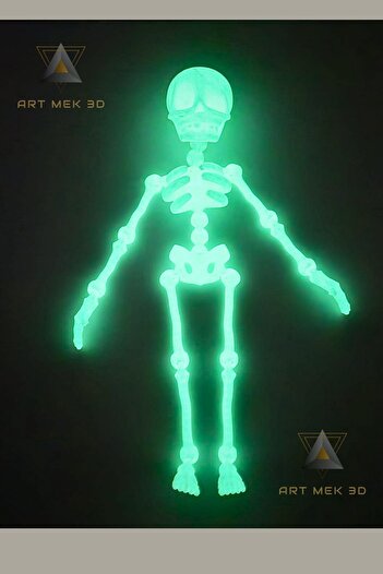 ARTMEK3D FOSFORLU İSKELET FİGÜR OYUNCAK 30 CM