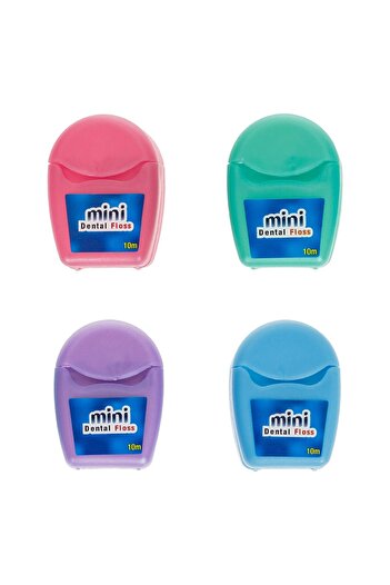 OEM Dental Floss Mini Travel Pack 10m - 4pcs