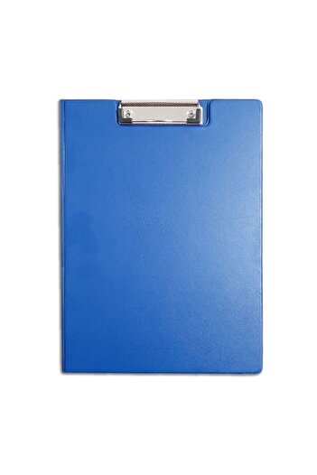 MARKQ [Blue] Foldable Clipboard [32x23cm] – Portable Writing Board for Office, School & Classroom Use