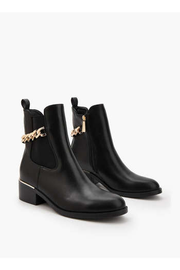 Flora Bella by Shoexpress Women's Block Heel Ankle Boots