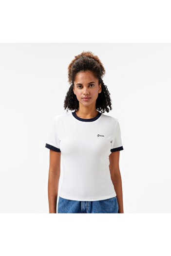 Guess Marigold Rib Ss Tee