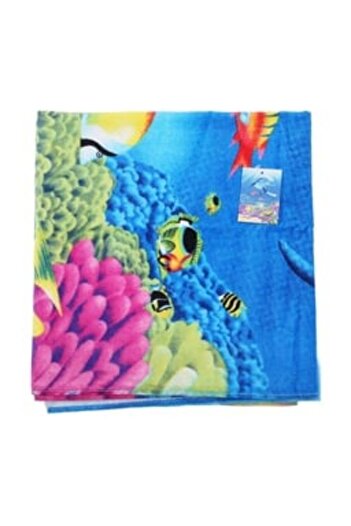 MAPLE LEAF Home Beach Towel Cotton Printed 70 x 140cm 06