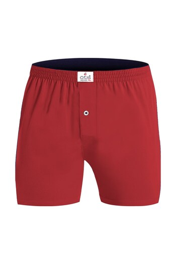 Öts Men's Boxer with Buttons, Single Jersey Fabric (100% Cotton)